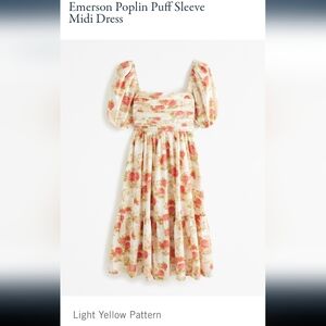 Abercrombie Emerson midi dress